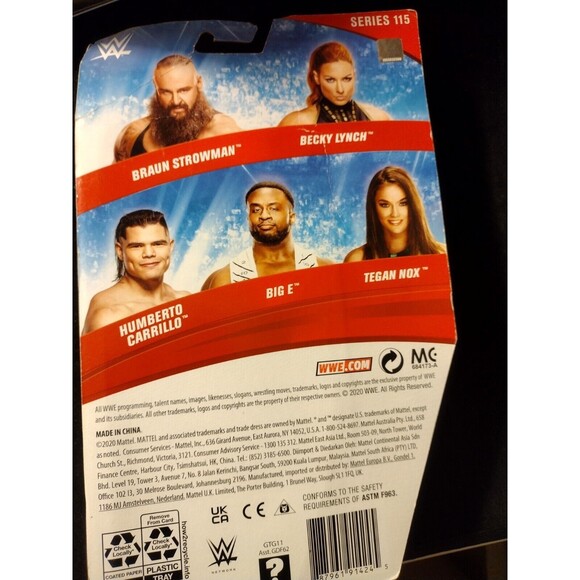 Becky Lynch WWE Mattel Basic Series 115 Action Figure New Wrestling AEW - Picture 5 of 5